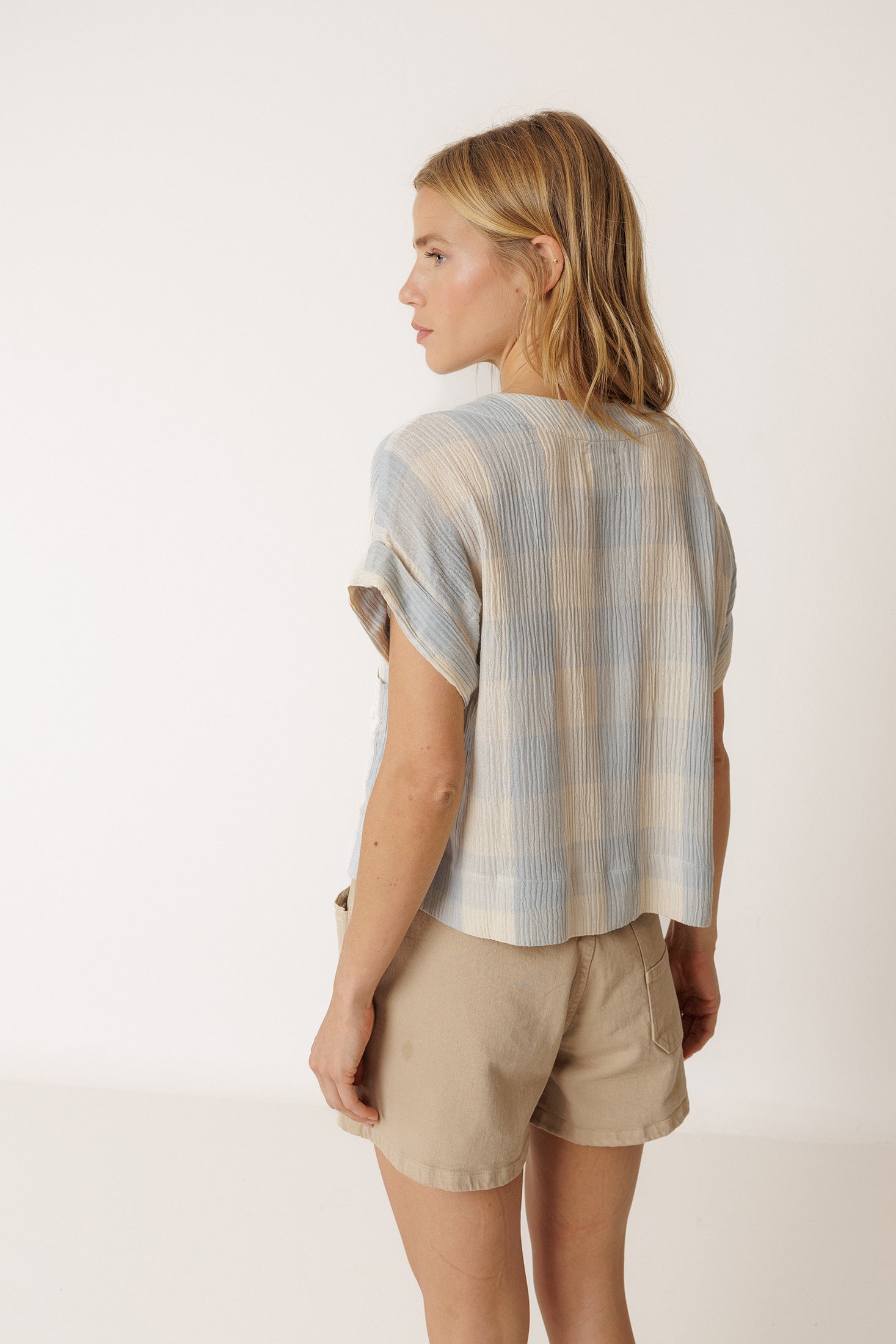 Chemise À Carreaux Vichy - Jasmin