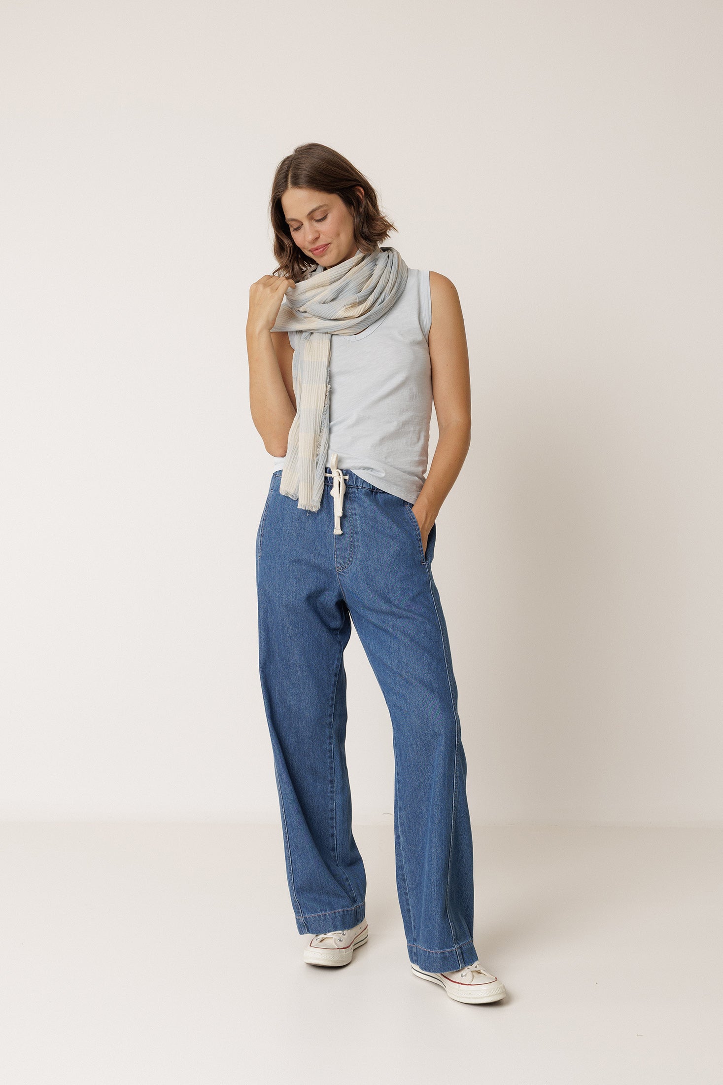 Foulard À Carreaux Vichy - Jasmin