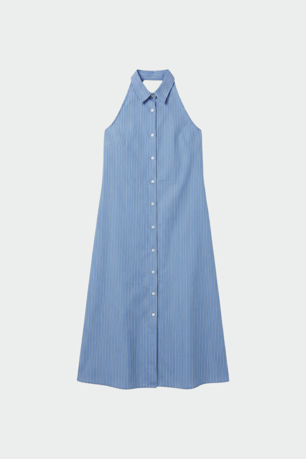 Robe Longue Dos-Nu - Bleu