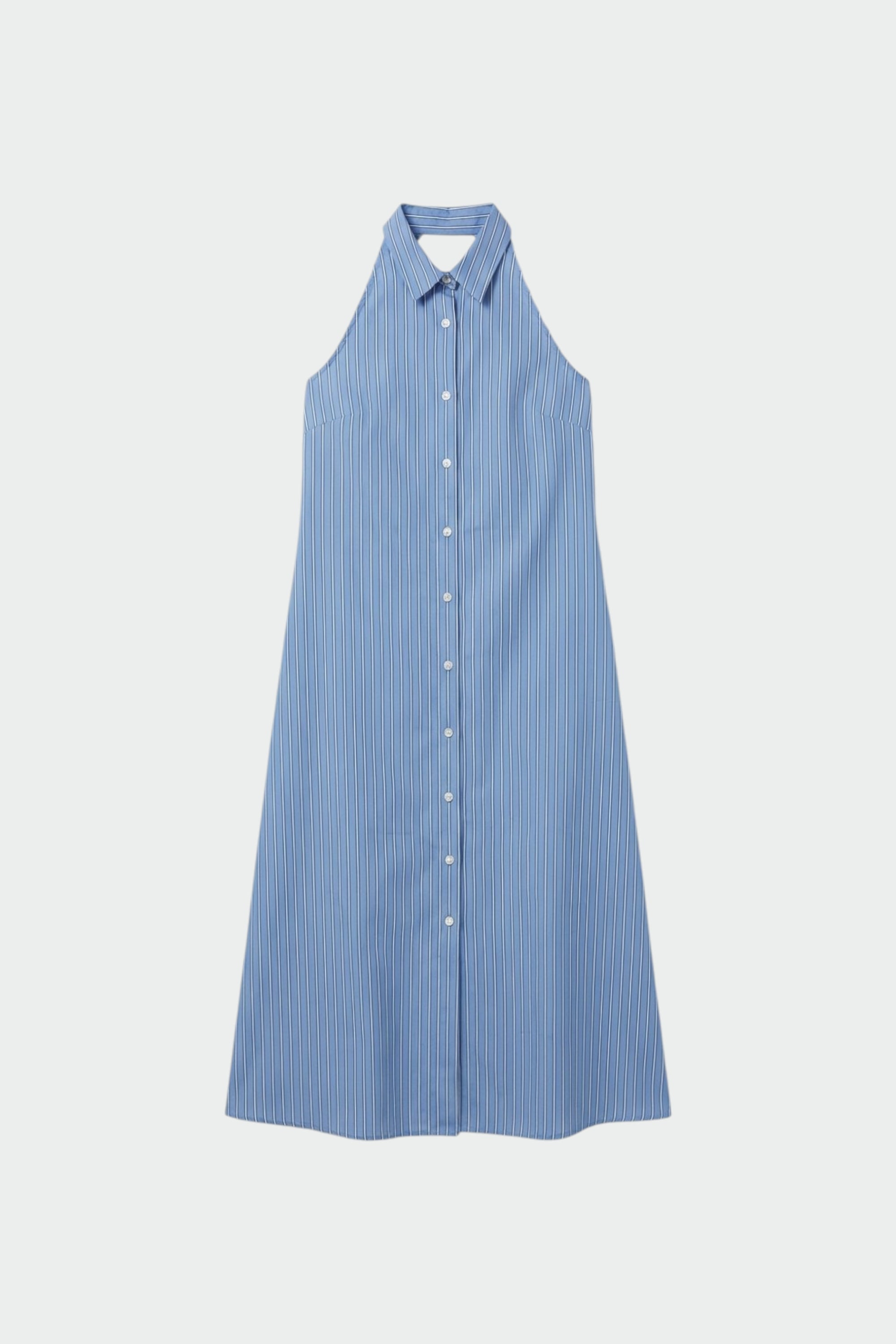 Robe Longue Dos-Nu - Bleu