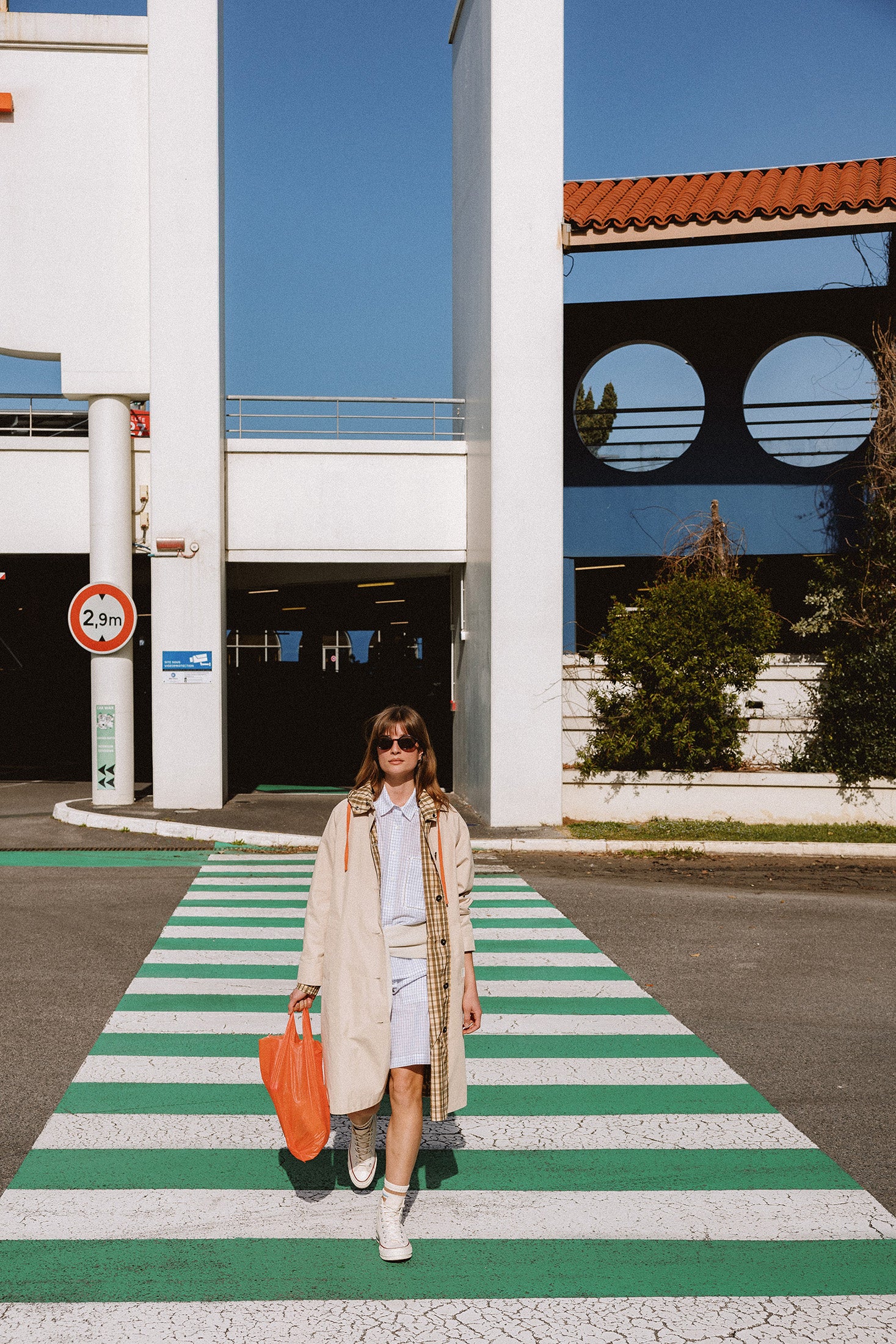 Chemise Oversize En Popeline - Encre