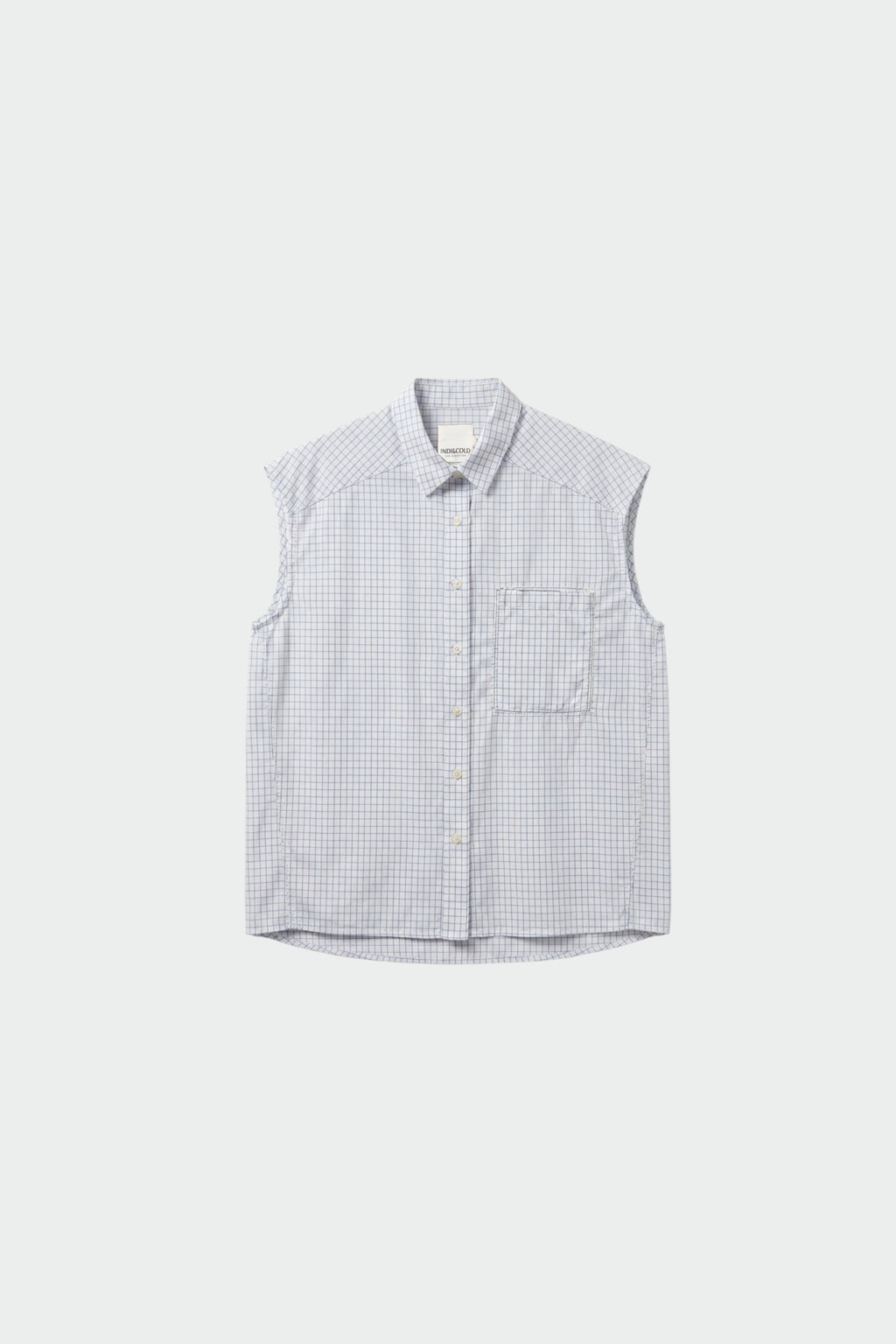 Chemise Oversize En Popeline - Encre