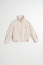 Blouson Bomber En Coton Et Lin - Pierre