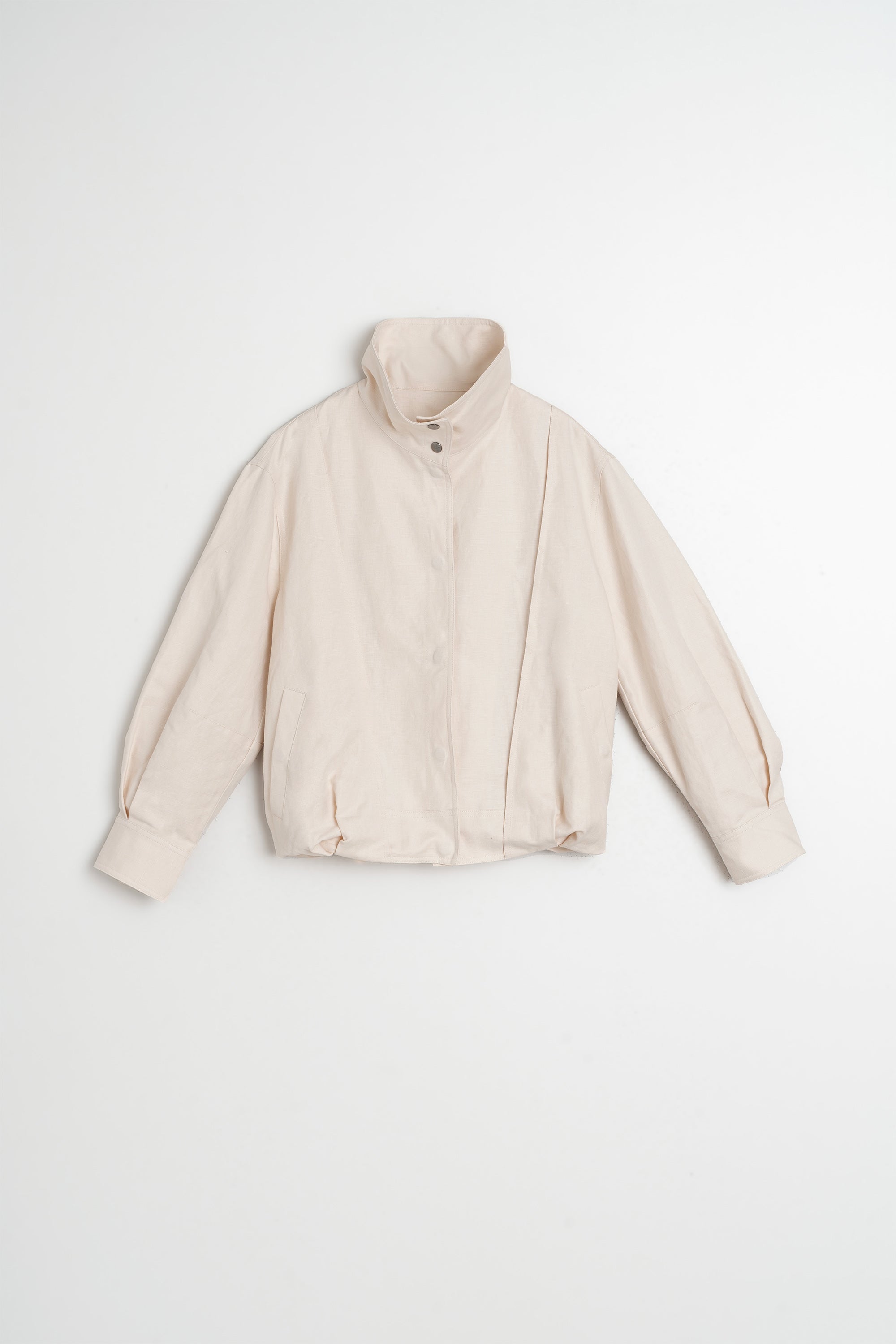 Blouson Bomber En Coton Et Lin - Pierre