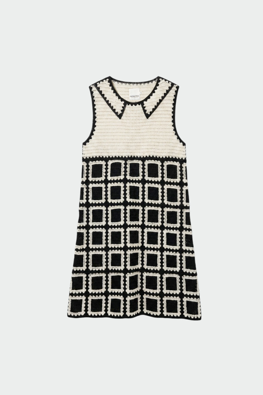 Mini-Robe Crochetée - Noir