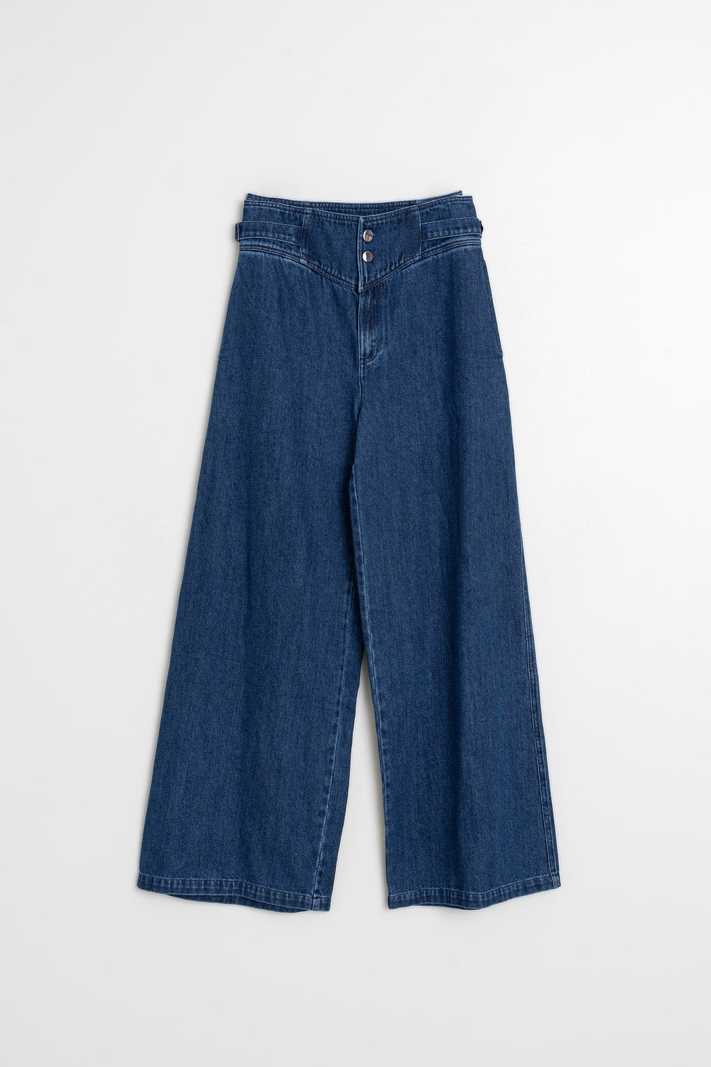 Jean À Jambes Larges - Denim