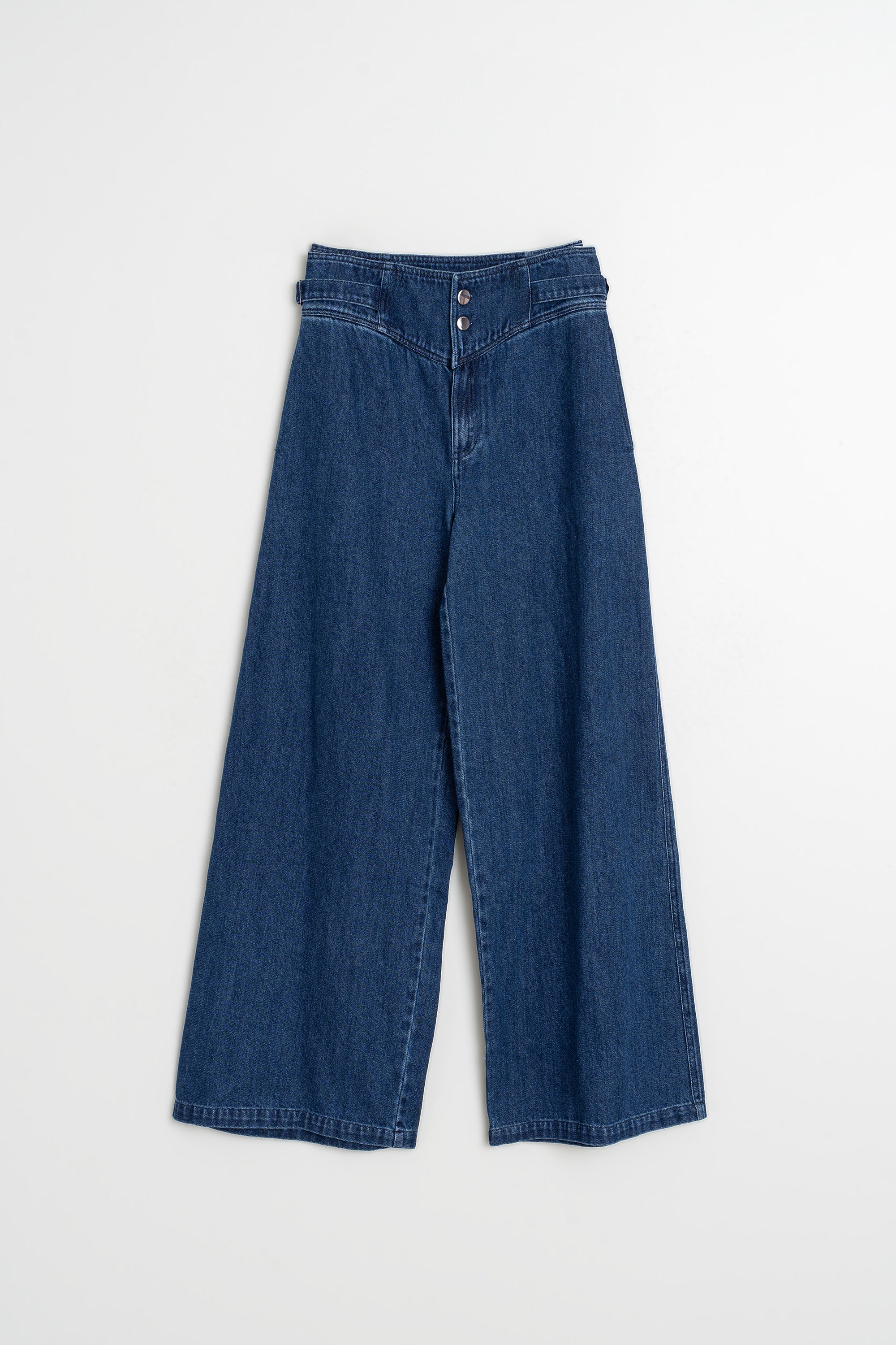 Jean À Jambes Larges - Denim