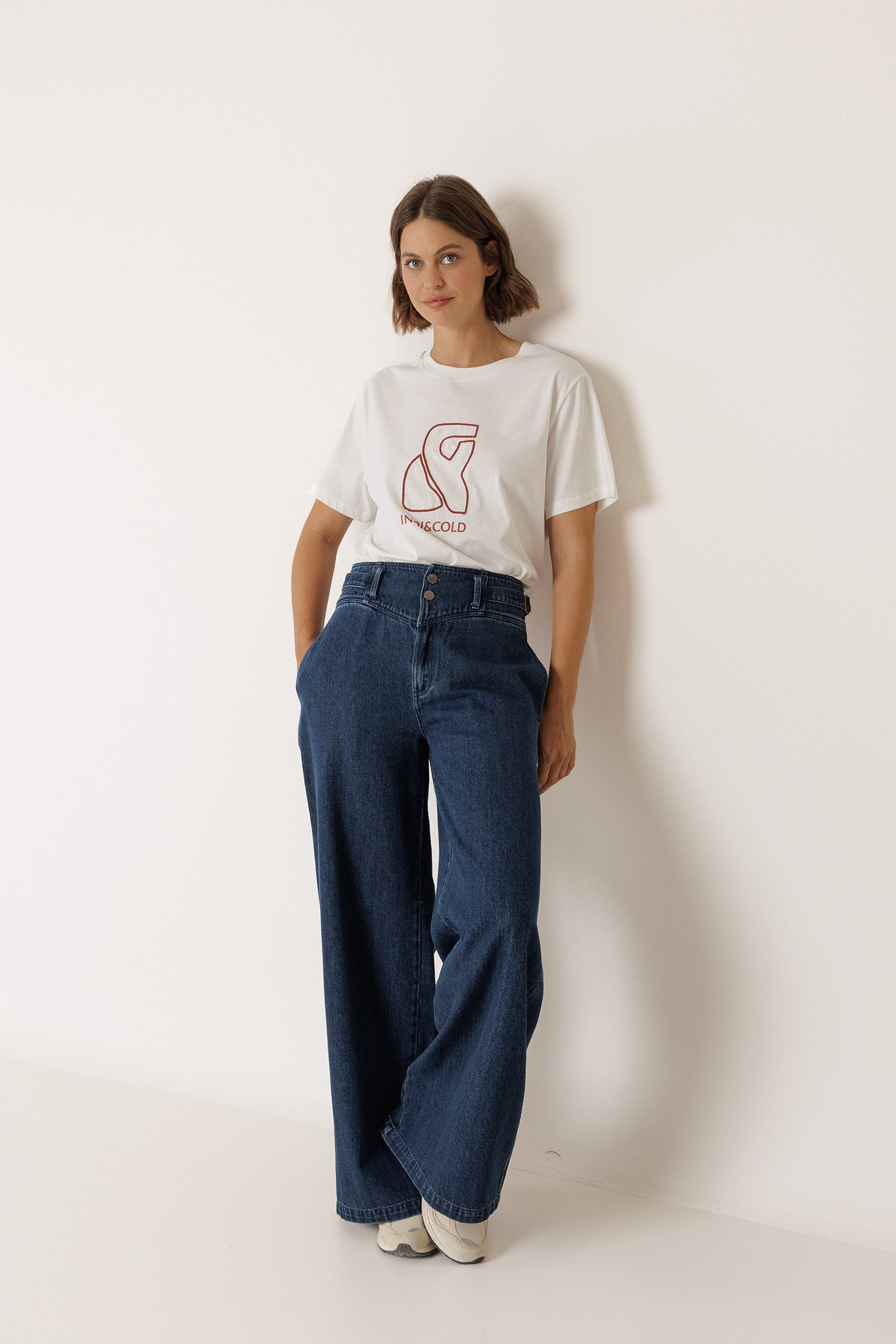 T-Shirt Avec Logo - Blanc
