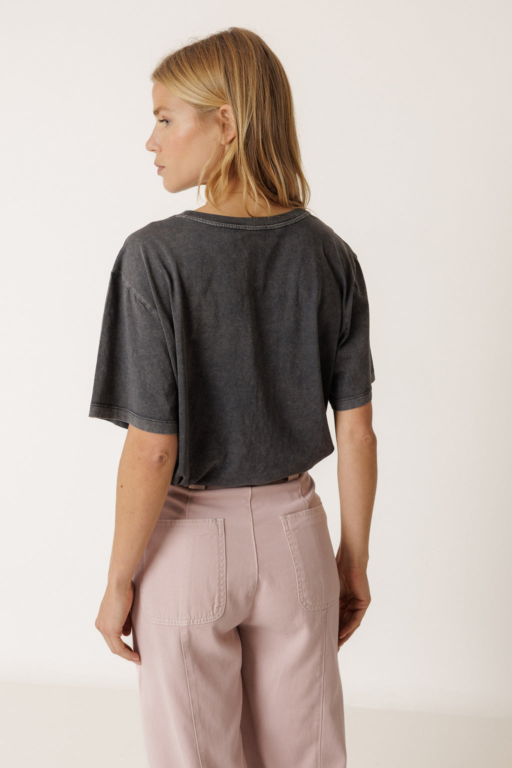 T-Shirt Avec Logo - Charbon