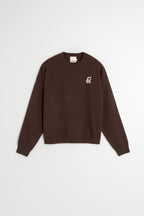Pull En Laine Mérinos - Chocolat