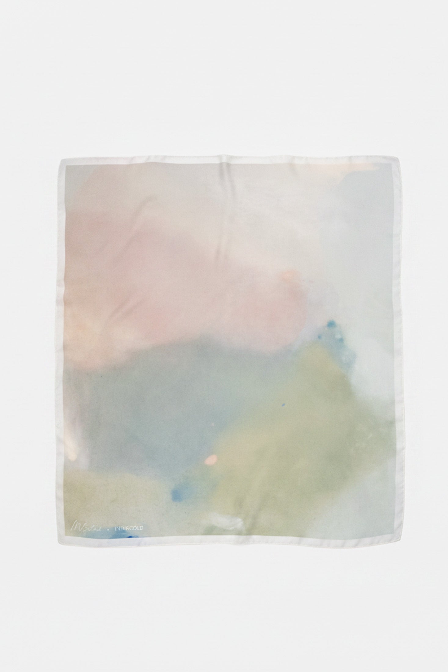 Foulard En Soie - Multicolore