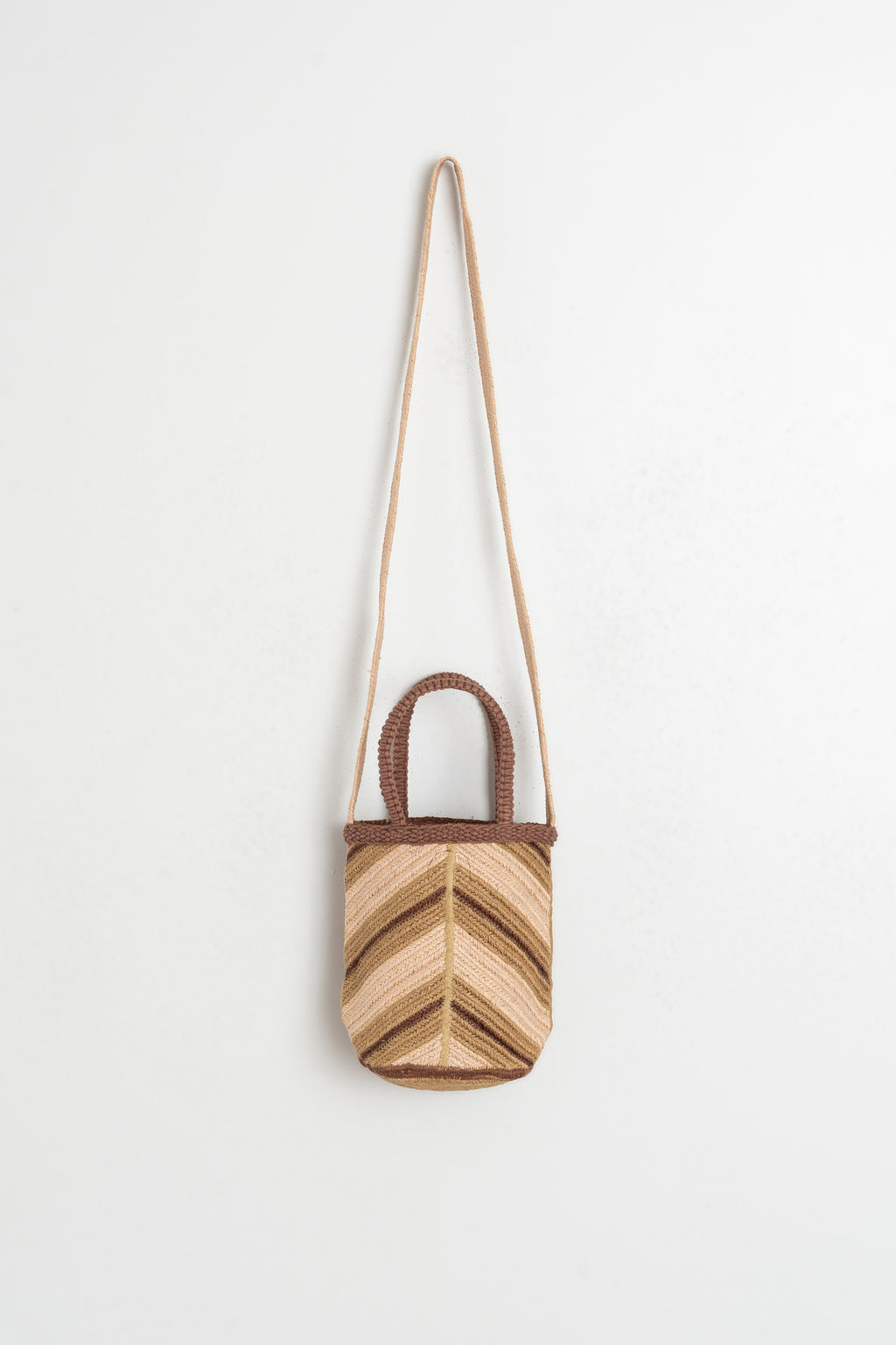 Mini-Sac Bonbonnière En Raphia - Chocolat