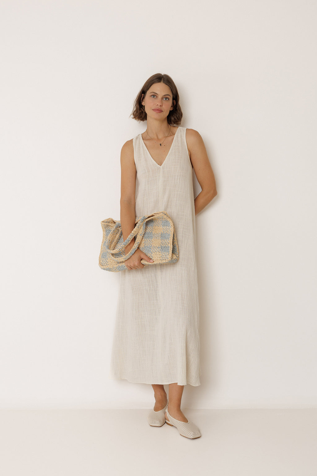 Sac Cabas En Raphia - Jasmin