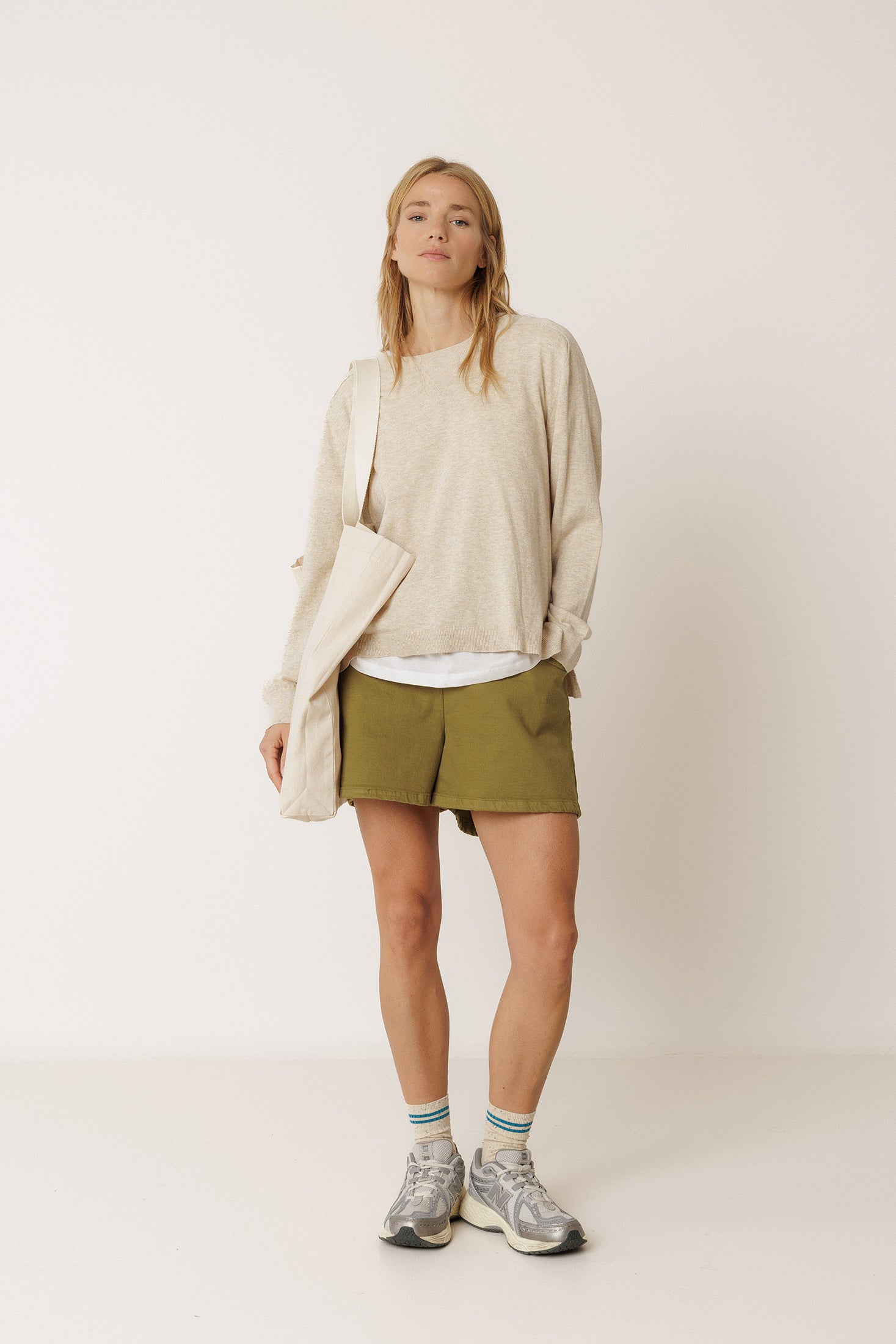 Pull En Maille Bao - Beige