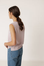 Gilet En Coton Biologique - Rosée