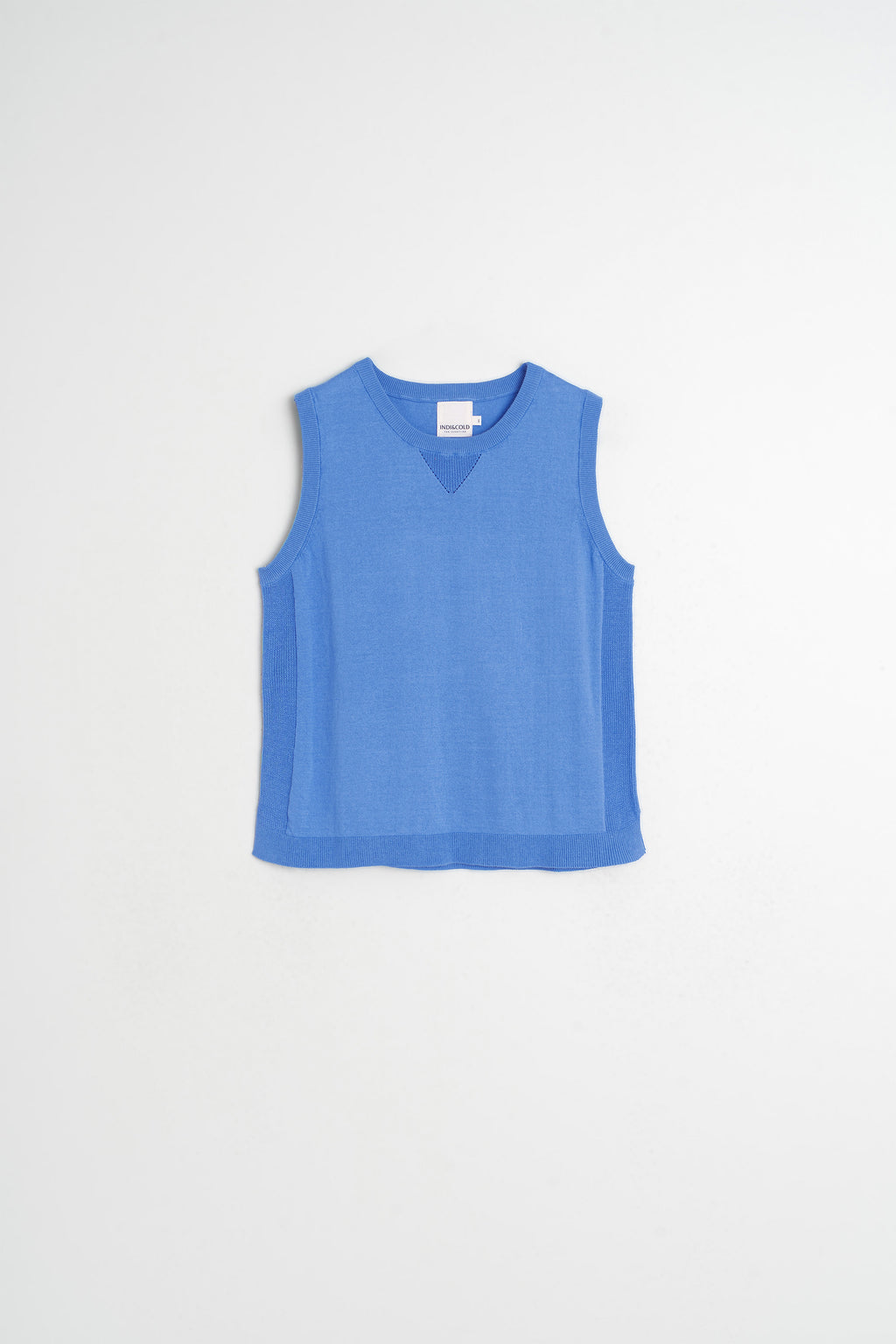 Gilet En Coton Biologique - Bleu Britannique