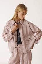 Veste De Chasse À Grandes Poches - Rosée