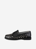 Metallic Muse Loafers - Sort