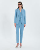 Veste de costume en crêpe bleu_2