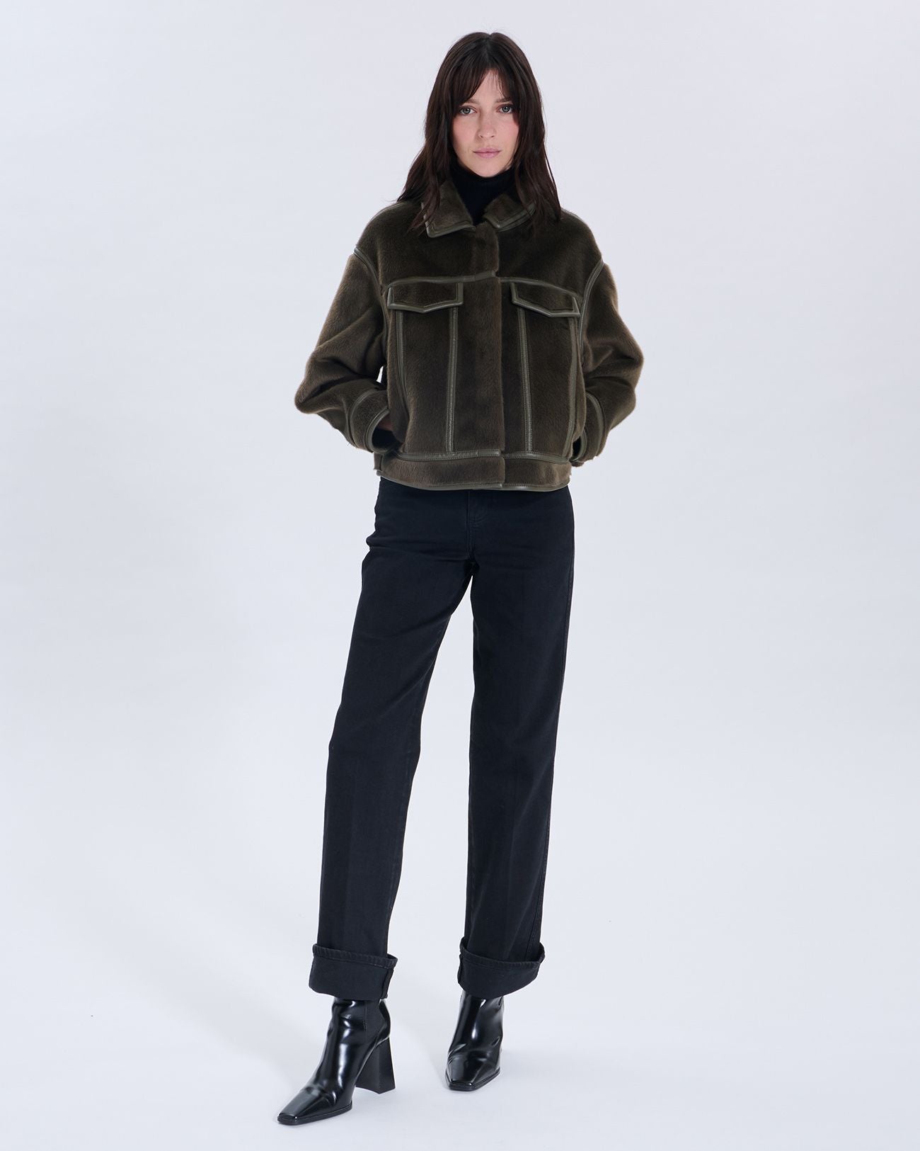 Veste réversible kaki_1