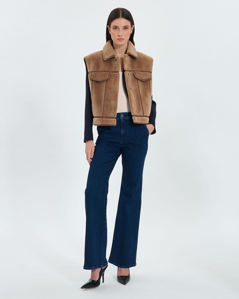 Veste sans manches camel_1