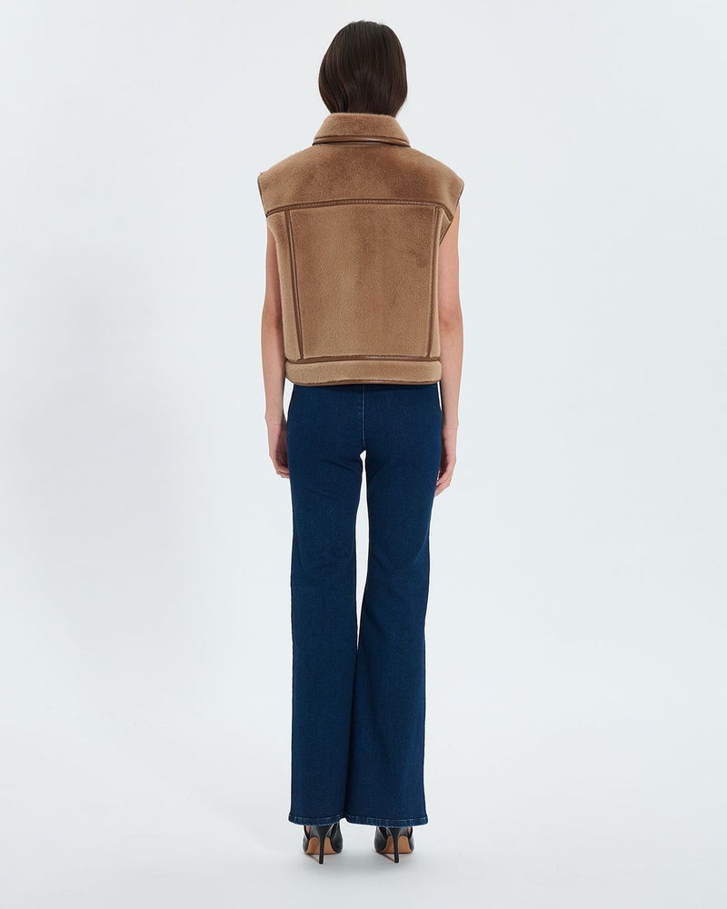 Veste sans manches camel_4