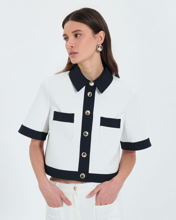Short two-tone shirt_1
