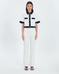 Chemise courte bicolore_4
