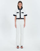 Chemise courte bicolore_4