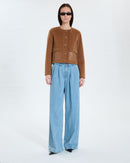 Veste courte camel_2