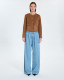 Veste courte camel_4