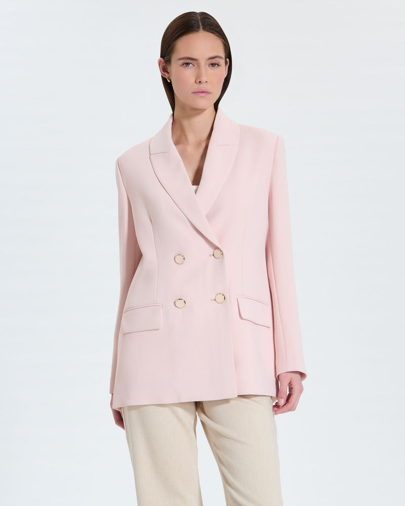 Veste de blazer nude_1