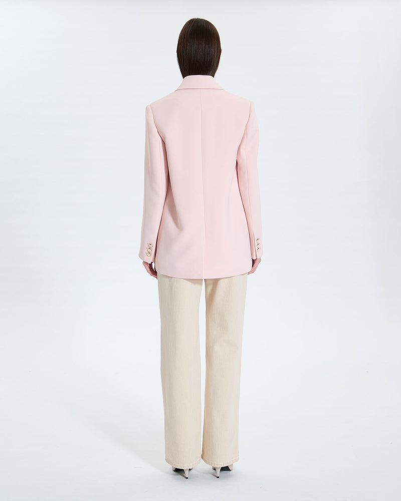 Veste de blazer nude_3
