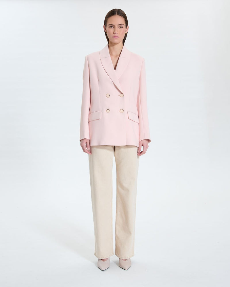 Veste de blazer nude_4