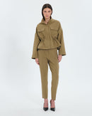 Veste courte kaki_2