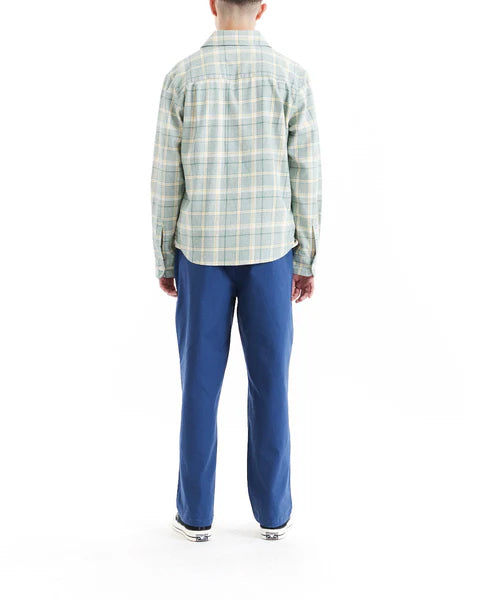 Chemise Vacay Check - Tendril Green