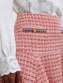 Maje - Jenetia Skirt - Pink / Red