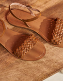 Sandales Plates Valérie - Woody Leather