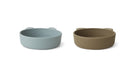 Gobelets En Silicone Pour Enfants Vanessa - Blue Fog / Khaki Mix