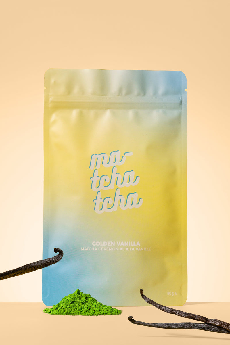 Golden Vanilla 🍦 - Matcha Cérémonial Vanille
