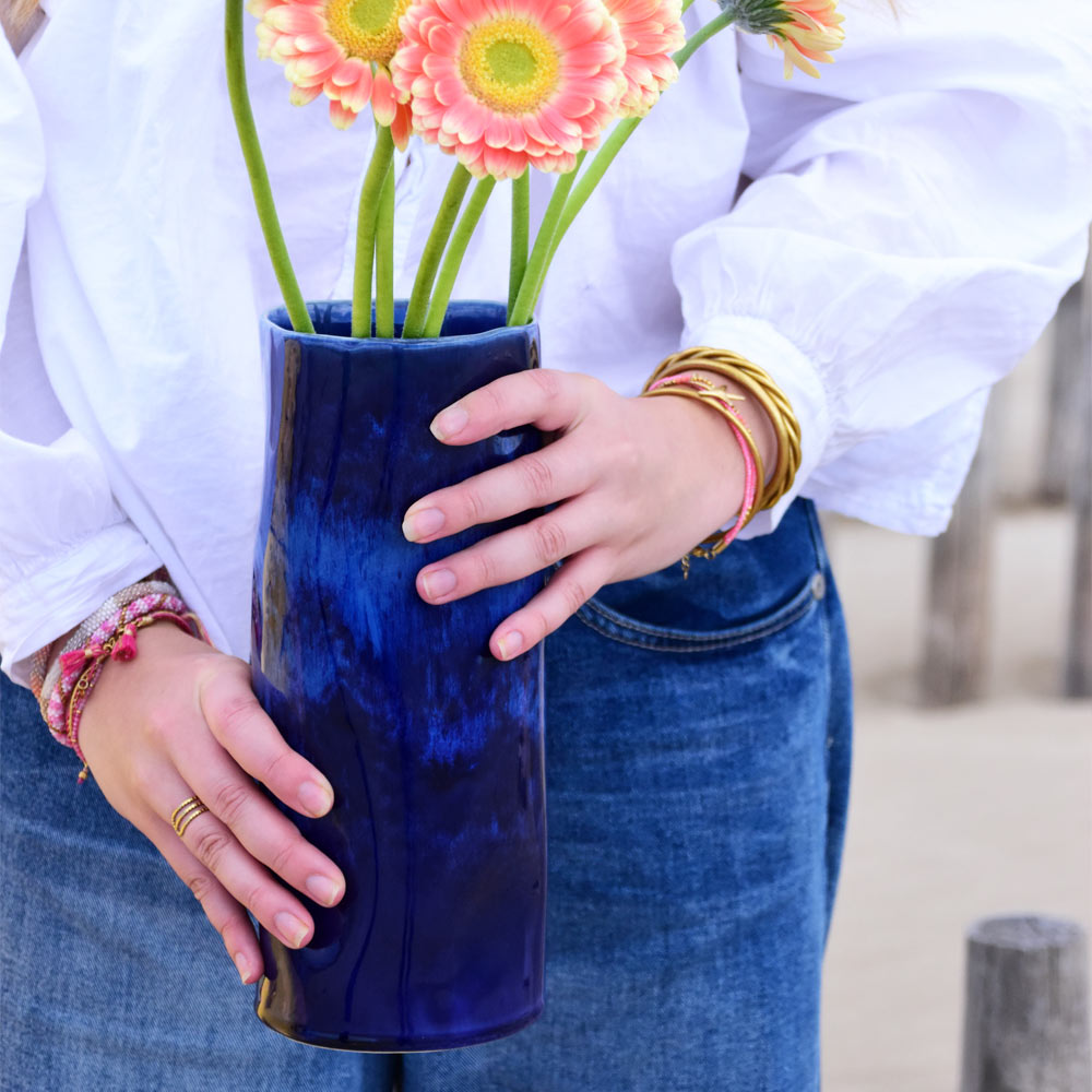 Onda Vase - Odyssey Blue