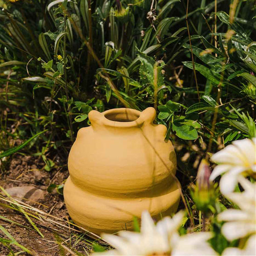 Vase - Lucrèce - Ocre