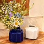 Vase Baixo - Blanc