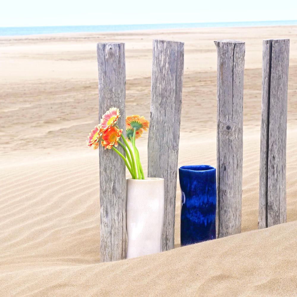Onda Vase - Sand Beige