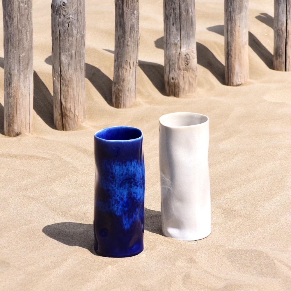 Onda Vase - Sand Beige
