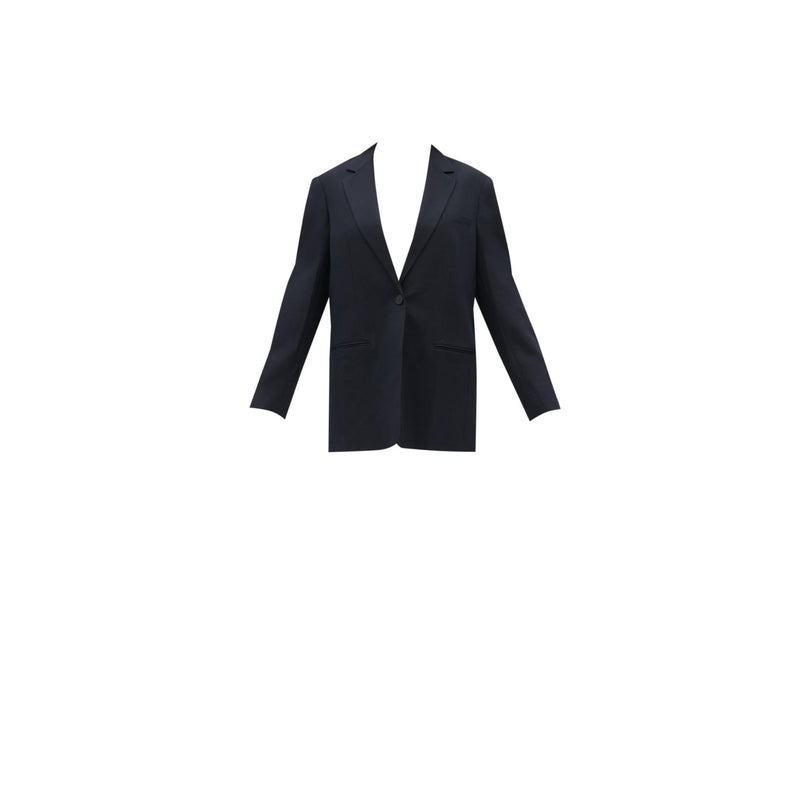 Chaqueta de traje extragrande azul marino