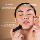 Ventouses Éclat du teint-Outils Visage-Roll On Jade