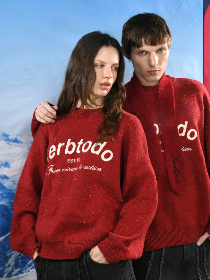 Mailles Vintage Rouge