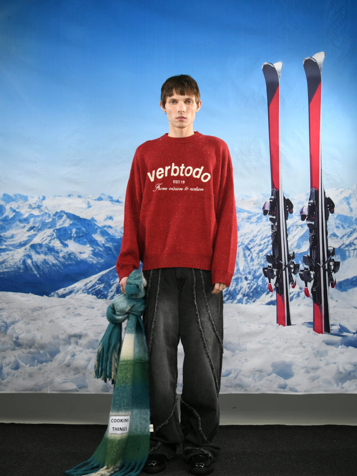 Mailles Vintage Rouge