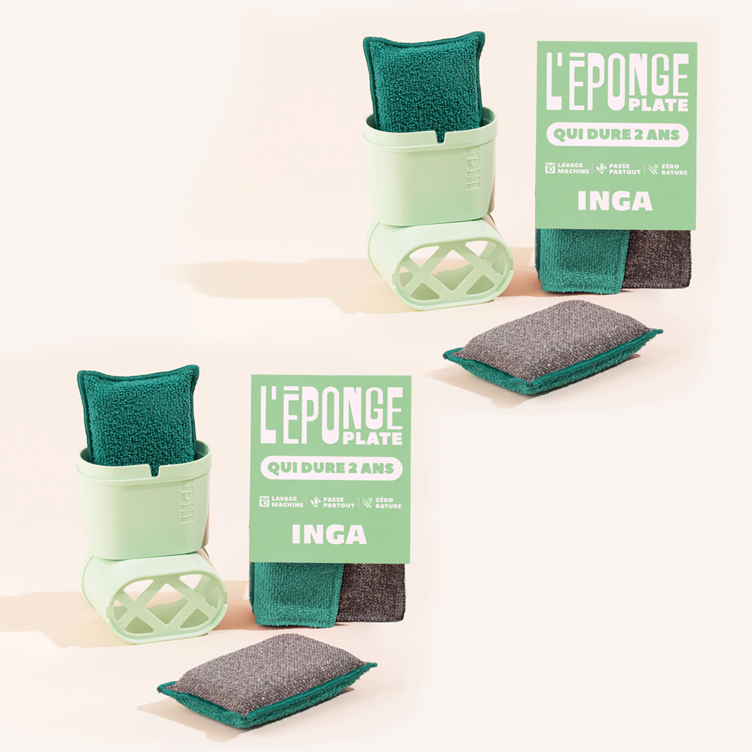 Pack Sponges And Flat Sponges